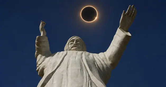 Eclipse en Tandil