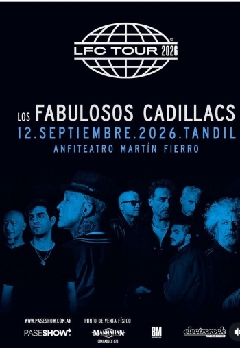 Los Fabulosos Cadillacs · LFC Tour 2026 
