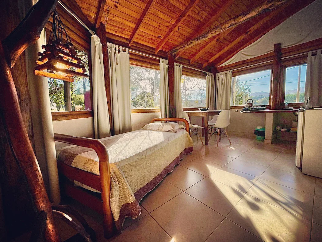 Loft de Troncos — ventanales